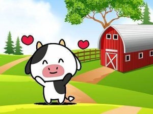 Cartoon Farm Spot the Difference Puzzle Game