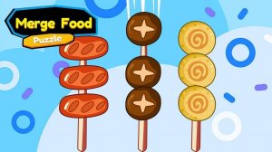 Merge Food Puzzle Game