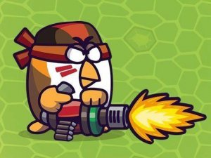 Chicken Wars Merge Guns - Tower Defense Game