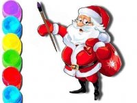 Christmas Eve Coloring Book Online Game