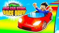Epic Car Stunt Race Obby - Stunt Driving Game