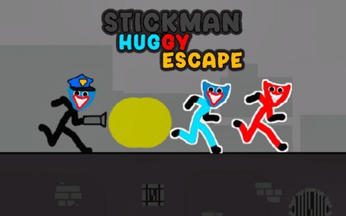 Stickman Huggy Escape - Prison Break Adventure