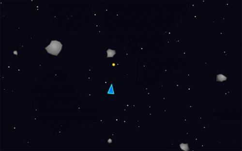 Asteroids Arcade precision fighter