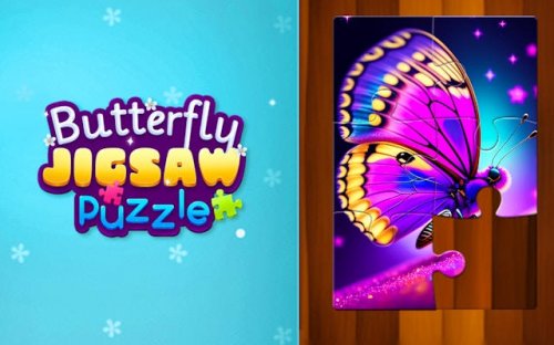 Butterfly Jigsaw Puzzle Game
