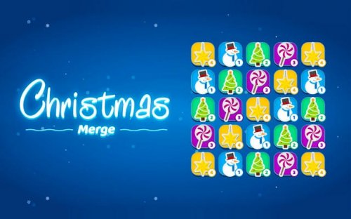 Christmas Merge - Match 3 Puzzle Game