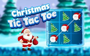 Christmas Tic Tac Toe Puzzle Game