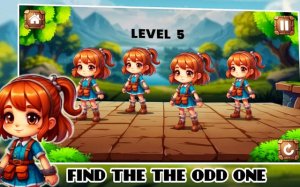 Find The Odd One - Kids Puzzle Game Online