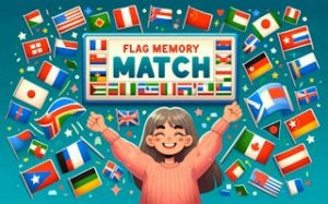 World Flags Memory Challenge