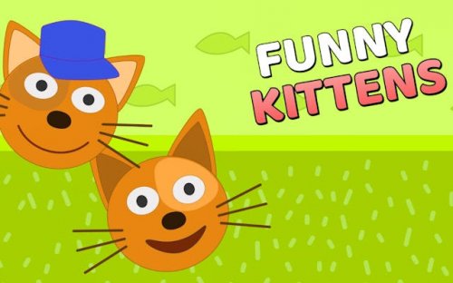Funny Cats: Fruit Collection Games