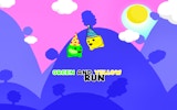 Green and Yellow Run - Jump & Crush Adventure