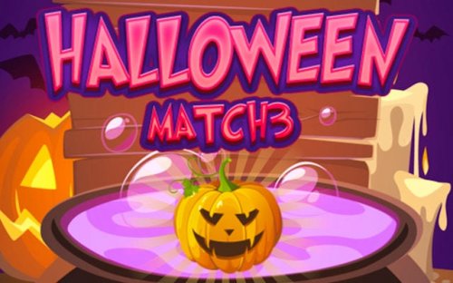 Halloween Match 3 Puzzle Game