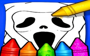 Horror Movies Coloring Book Online Game