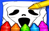 Horror Movies Coloring Book Online Game