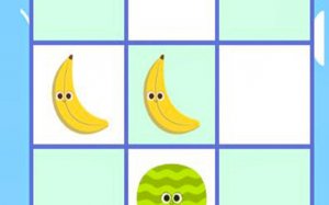 Juicy Tic Tac Toe Battle: Fruit Match Online Puzzle Game