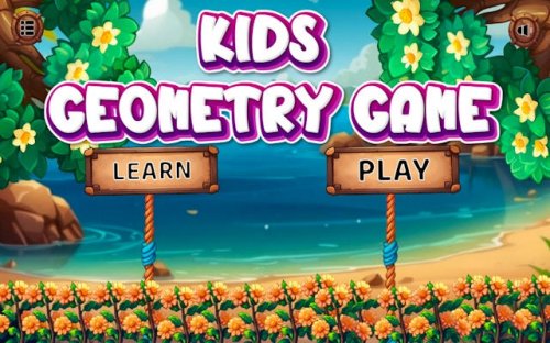 Kids Geometry Game: Shapes & Angles