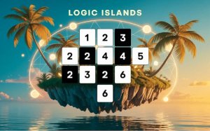 Logic Islands: Nurikabe Puzzle Adventure Online Game