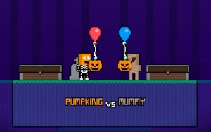 Pumpking vs Mummy: Halloween Race Game Online