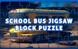 School Bus Jigsaw Block Puzzle Slider Game