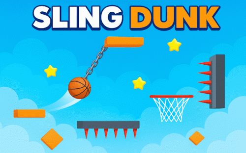 Sling Dunk Basketball