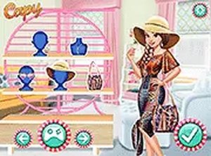 Princesses Crazy Patterns Online Dress Up Game