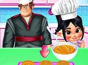 Delicious Halloween Cupcake Cooking Game