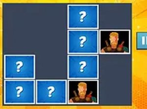 Super Hero Memory Match Online Game