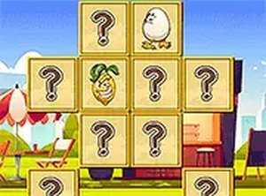 Foody Memory Online Game