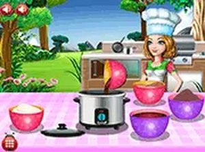 Barbecue Chicken Sandwich Cooking Game
